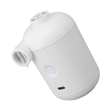 Mini Pompe à Air, Gonflage Rapide avec 4 Buses pour Flotteurs de Piscine Lit d'Air Matelas d'Air Anneau de Natation Sacs de Rangement sous Vide