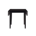 thumbnail image 3 of Linon Ervin Square Space Saving Drop Leaf Table in Black Painted Rubberwood, 3 of 19