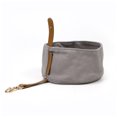 thumbnail image 1 of Xingzhi Sac de Rangement Réutilisable Grande Capacité pour Aliments pour Animaux avec Mousqueton Sac de Casse-Croûte pour Animaux de Compagnie Fournit un Bol Gris, 1 of 6