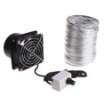 thumbnail image 1 of HLONK USB Exhaust Fan Duct Air Ventilation Blower Window Extractor Toilet Kitchen Industrial Fan Adjustable Speed, 1 of 12