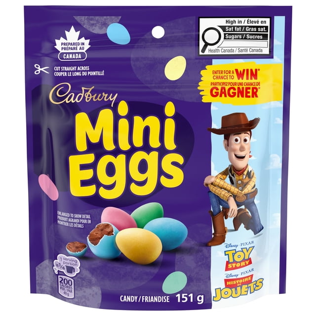 CADBURY Mini Eggs Chocolate Bag, 151g