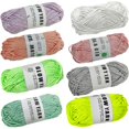 thumbnail image 4 of 50m Functional Yarn Hand Woven DIY Luminous Braided Crochet Luminous Wire, 4 of 8