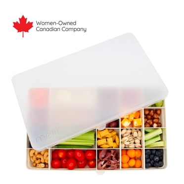 Melii Snackle XL  container - Ivory - 1 count