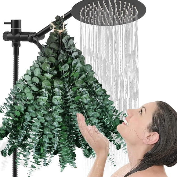 Natural Eucalyptus Shower Spa, Fresh Eucalyptus Leaves, Preserved Technology Maintains Fresh Appearance And Lasts Longer, For Home Spa, Decor, Arrangement