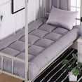thumbnail image 1 of Student Bed Mattress, Soft Thickened Fiber Padded Mattress, Foldable, Breathable, Humidity Wicking, Comfortable Support, Dormitory, Home, Guest Room, Lightweight, Portable, Easy Storage, 1 of 6