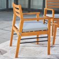 thumbnail image 4 of Gloucester Contemporary Patio Wood Dining Chair, 4 of 5