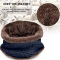 thumbnail image 2 of Winter Baseball Caps for Men Men Warm Beanie Winter Thicken Hat and Scarf Two-Piece Knit Windproof Cap Two-Piece Wolf Baseball Mat Mens Beanie Hats for Winter Hats for Men Baseball Cap, 2 of 6