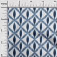thumbnail image 1 of oneOone Viscose Chiffon Fabric Diamond Ikat Decor Fabric Printed BTY 42 Inch Wide, 1 of 1