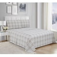 thumbnail image 1 of Snow Cap 4 Piece Cotton Flannel Sheet Set, 1 of 3