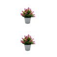 thumbnail image 1 of Maytalsory Elegant For Stylish Home Decor With Fake Flowers And Plants Long-lasting pink 2Set, 1 of 6