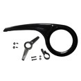 thumbnail image 3 of Portable Bike Chain Guard Cover Crank Durable for Guard Cover Bike Chain Outdoor Riding Accessories Black,Tail Fix, 3 of 8