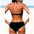thumbnail image 3 of Bikini Sets for Women Plus Size Halter Swimsuits Two Piece Bathing Suit, 3 of 4