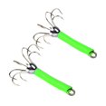 thumbnail image 2 of S SERENABLE 2 Pack Hooks ing Hooks Stainless Hooks Freshwater water Sports ing Green, 2 of 7