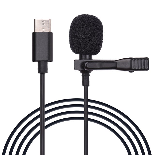 Amdohai K05 Professional Lavalier Microphone Omnidirectional Lapel Mic with