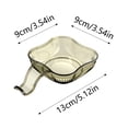thumbnail image 2 of Square Serving Dish With Handle Kitchen Storage Container Seasoning Bowl Household Tableware, 2 of 4