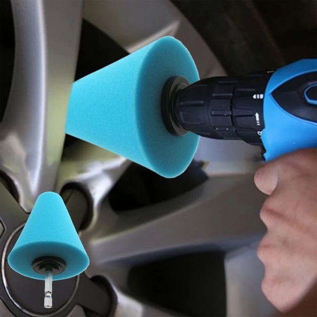 Apmemiss Clearance Polishing Sponge Hexagonal Handle Car Wheel Brush