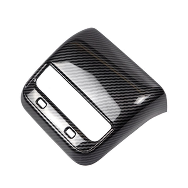 FlyFlise Cadre de Ventilation Arrière en Fibre de Carbone de Remplacement pour Tesla Modèle Y