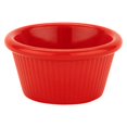 thumbnail image 3 of G.E.T. RM-387-R 2 oz. Fluted Ramekin Melamine Red (Pack of 12), 3 of 4