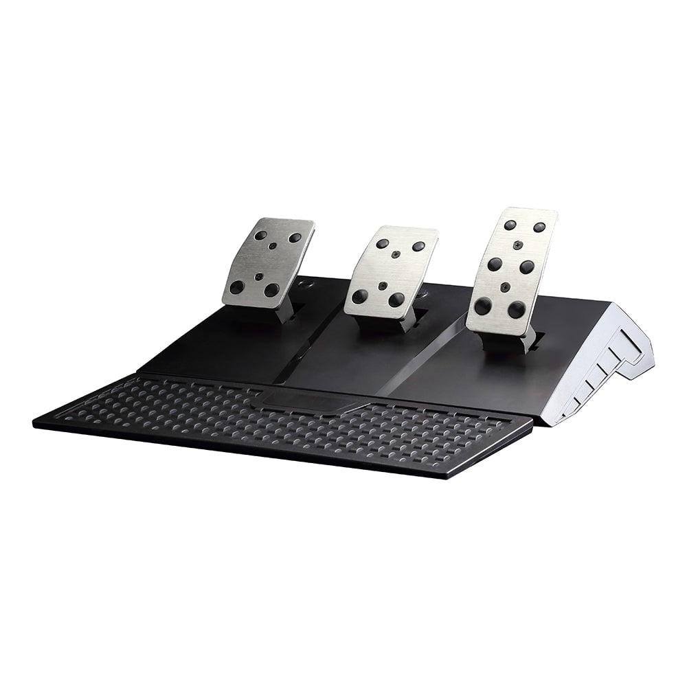 Volant de course Flashfire Monza avec levier vitesses en H et pédales pour PC, PS3, PS4, XBOX 360, ONE, Series X/S Nintendo Switch, Noir.