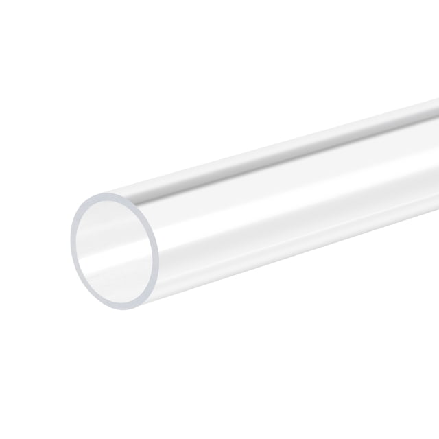Unique Bargains 15mmx18mm 500mm Acrylic Pipe Clear for Water Pipe, Water Cooling System, DIY Making, Lighting