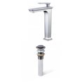 thumbnail image 1 of American Imaginations AI-33701 Deck Mount CUPC Approved Lead Free Brass Faucet Set In Chrome Color - Drain Incl., 1 of 8