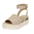thumbnail image 2 of Sandales d'Été pour Femme à Bout Ouvert Décontractées à Plateforme Compensée Chaussures Décontractées, 2 of 5