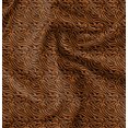 thumbnail image 1 of Soimoi Orange polyester Crepe Fabric Tiger Animal Skin Print Fabric by Yard 42 Inch Wide, 1 of 6