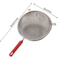 thumbnail image 2 of Flour for Baking Stainless Steel Double Ear Handheld Filter Sieve Flour Sieve Baking Gadget Stainless Steel Mesh, 2 of 2