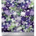 thumbnail image 1 of Soimoi Cotton Poplin Fabric Two Tone Camouflage Print Sewing Fabric Yard 56 Inch Wide, 1 of 3