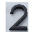 thumbnail image 1 of Chendee Glossy 3D House Number Door Plate Sign Outdoor Hotel Room Number Black,2, 1 of 5