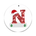 thumbnail image 1 of Christmas Alphabet Decorations Personalized for Gift Christmas Tree Hanging Ornament DIY Decorations, 1 of 1