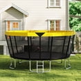 thumbnail image 4 of Gymax Trampoline Extérieur de 15 Pi, Trampoline Récréatif avec Filet de Sécurité et Échelle Antidérapante pour Enfants et Adultes, 4 of 10