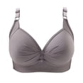 thumbnail image 1 of Yuzhih Everyday Bras for Women No Underwire Seamless Full Coverage Wireless Non-padded Plus Size Bralettes, 1 of 3