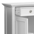 thumbnail image 3 of Amherst Armoire de Rangement Transitionnelle en Bois Massif de 36 Pouces de Large, Blanc, 3 of 9