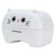 thumbnail image 2 of Tissue Box, Toilet Paper Holder Storage Tissue Box Cover Holder Removable Bottom  For Home For Bathroom Blue,White Cat, 2 of 8