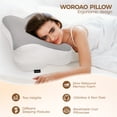 thumbnail image 2 of SAWUGA Cervical Pillow for Neck and Shoulder,Contour Memory Foam Pillow,Ergonomic Neck Support Pillow for Side Back Stomach Sleepers with Pillowcase, 2 of 6
