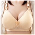 thumbnail image 2 of Soutien-gorge pour Femmes à Bonnets Fixes, Ouverture Frontale à Boutons, Style Mince, Effet Rassembleur, Respirant, 2 of 4