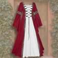 thumbnail image 2 of Pompotops Robe Gothique Cosplay à Manches Longues pour Femmes, 2 of 9