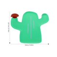thumbnail image 2 of CHOK Assiettes en Papier en Forme de Cactus pour Décoration Vert Jetables Fournitures de Fête 7 Pouces, 2 of 8