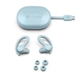 thumbnail image 4 of JLab Go Sport+ Wireless Workout Earbuds, 35 Hr Playtime, Secure Earhook, Custom Sound & Controls, Light Blue, 4 of 7