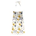 thumbnail image 5 of Ovzne Robes Grande Taille pour Femmes Courbes Robe pour Femme Robes d'Été Plage Panneau Imprimé Dentelle Sans Manches Décontractée Ample Robe Maxi Grande Taille Imprimée Liquidation, 5 of 5