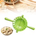 thumbnail image 4 of Empanada Maker Dumpling Mold, 4 Inch Ravioli Pierogi Press, 2 in 1 Dough Cutter Sealer, Plastic Calzone Pot Pie Maker, Kitchen Tool for Hand Pie Turnover Samosa Gyoza, A Chaotic Mold, 4 of 5