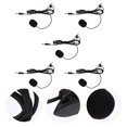 thumbnail image 2 of 5Pcs PVC Phone Microphones Portable Phone Clip-on Mics Wired Microphones, 2 of 9