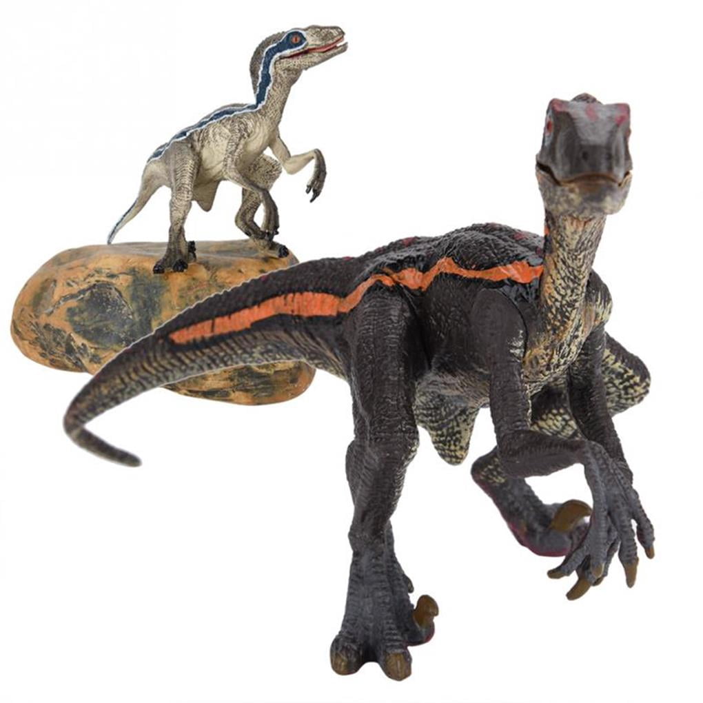 stanreset Park Dinosaur Toy Model High Simulation Plastic Dinosaur Action Figure Toys for Kids brown