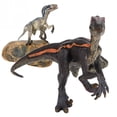 thumbnail image 3 of facefd Park Dinosaur Toy Model High Simulation Plastic Dinosaur Action Figure Toys for Kids brown, 3 of 6