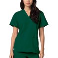 thumbnail image 3 of Adar Universal Unisex V-Neck Tunic 3 Pocket Scrub Top (Available in 39 Colors), 3 of 7