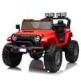 thumbnail image 1 of VOLTZ TOYS 24V Kids Ride-On Jeep Truck with Extendable Cabin, 2-Seater Off-Road Electric Car with Quad Motors & Parent Remote Control, EVA Rubber Wheels, Bluetooth, Gift for Boys & Girls Aged 3-8, 1 of 7