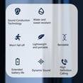 thumbnail image 3 of Sport Headphones, Intelligent Bone Conduction Headphones HiFi Lightweight  for Running, 3 of 7