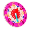 thumbnail image 2 of My Order Children's Wooden Watch Model-Wood Learning Toys Digital Pre-School Learning Games, 2 of 5
