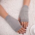 thumbnail image 1 of RXIRUCGD Winter Gloves Fingerless Gloves Soft Warm Arm Warm Gloves, 1 of 2